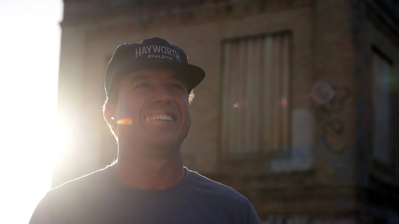 Justin Lea, founder of Hayworth Athletic.
