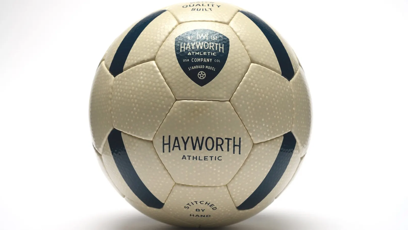Hayworth Athletic soccer ball detail